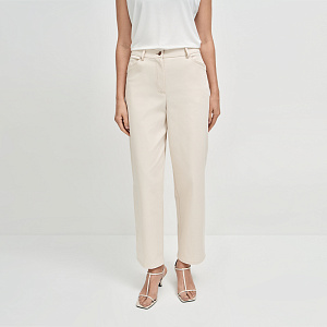 Брюки В26.Ш21.273 белая пудра