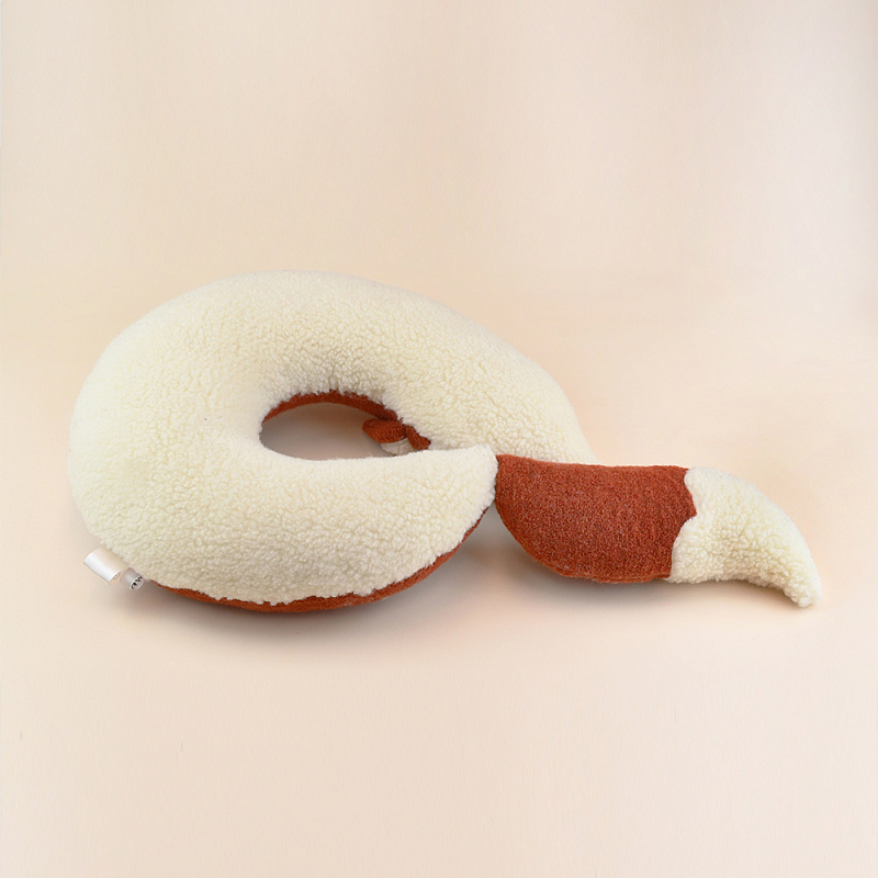 Подушка Рогалик Лиса Василиса