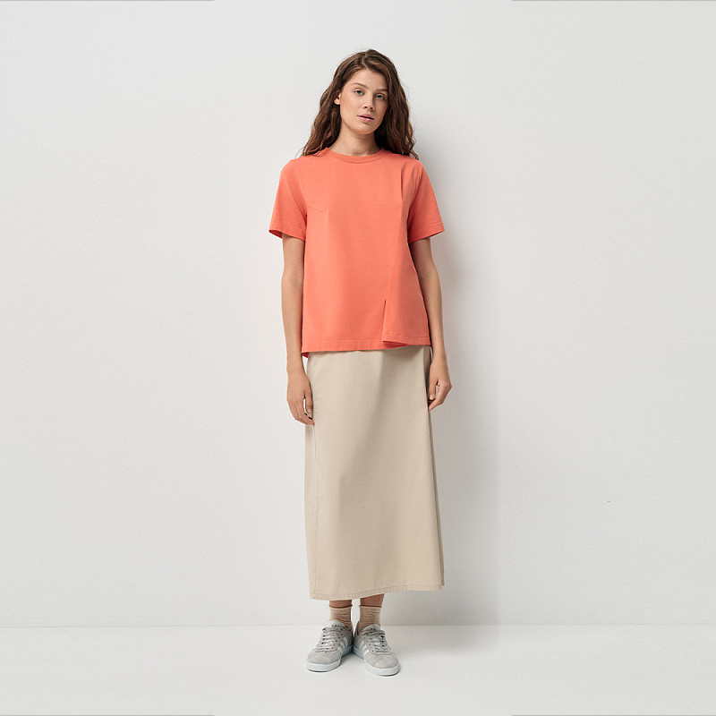 Юбка WВ25.Ш32.074 миндальная нуга