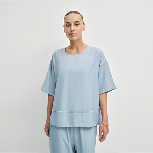 Блуза В26.Ш41.555/1 голубая роса