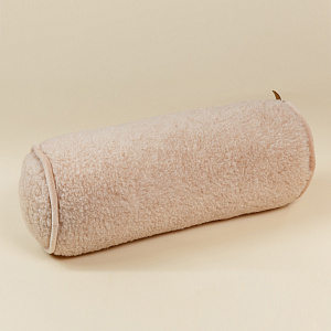 Подушка (Валик круглый) бежевый