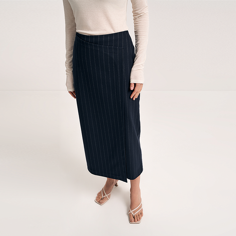 Юбка О25.Ш30.082 сапфирово-синий