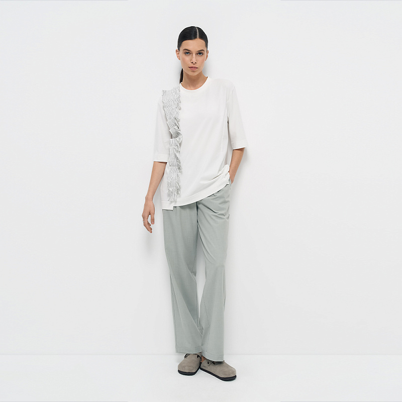 Брюки В25.Ш20.241 серебряный эвкалипт