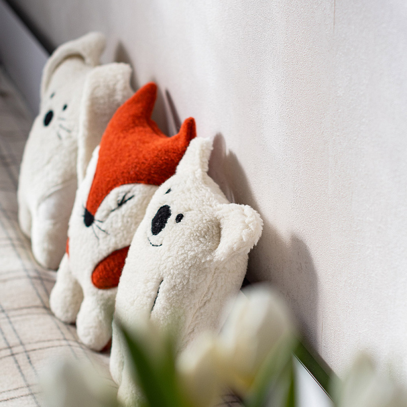 Сувенир Мишутка белый