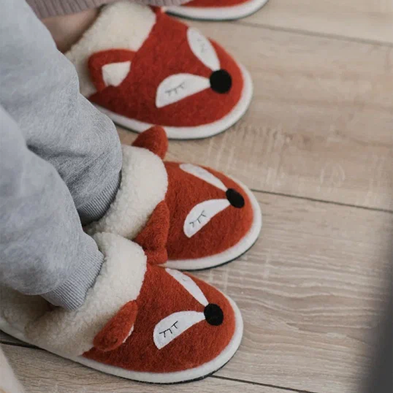 Домашние тапочки Лисёнок