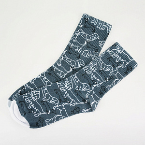 Носки Cotton Print 70% хлопок, 25% полиамид, 5% эластан 
