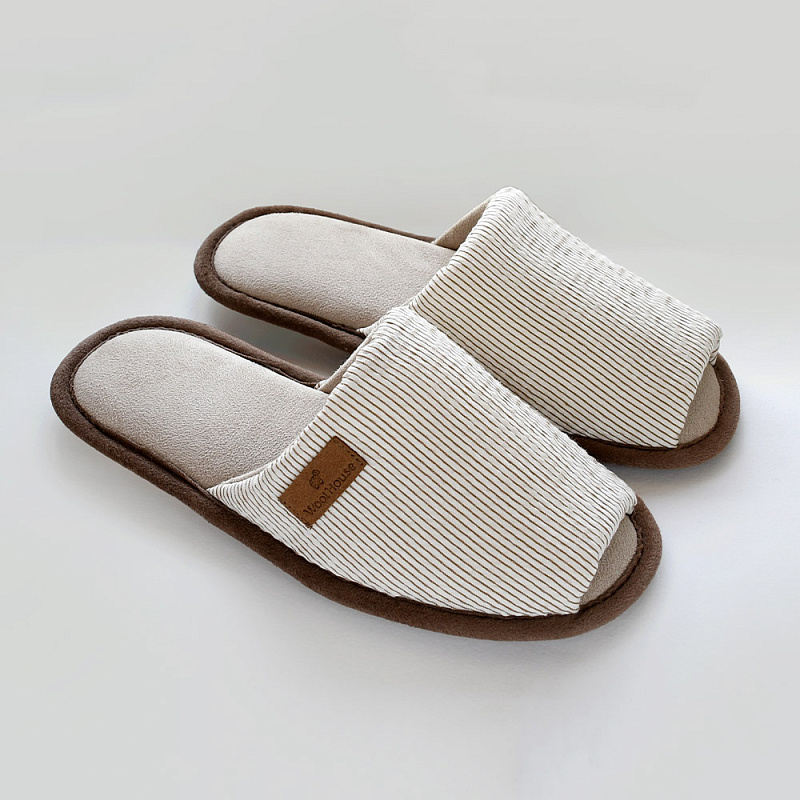 Домашние тапочки Примавера полоска