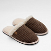 Домашние тапочки Бруно коричневый