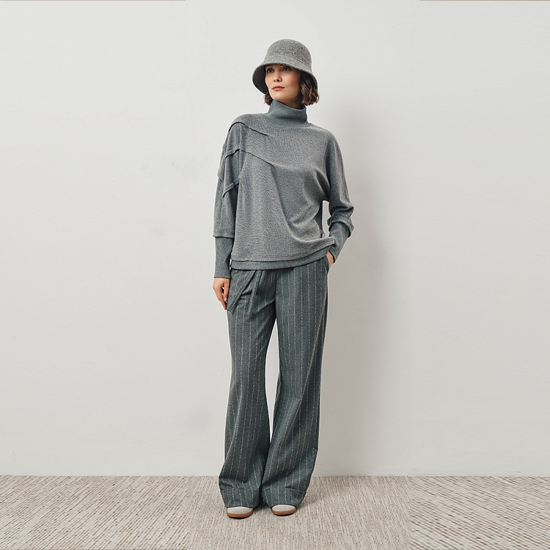 Брюки О24.Ш20.214 серое эхо