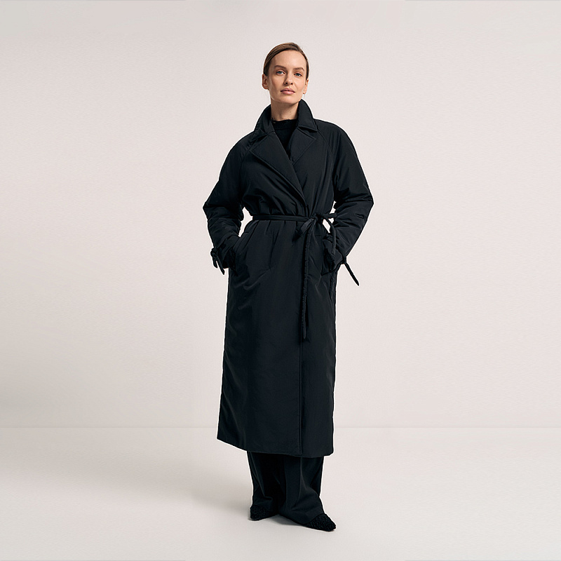 Пальто О25.Ш92.143 бархатное небо