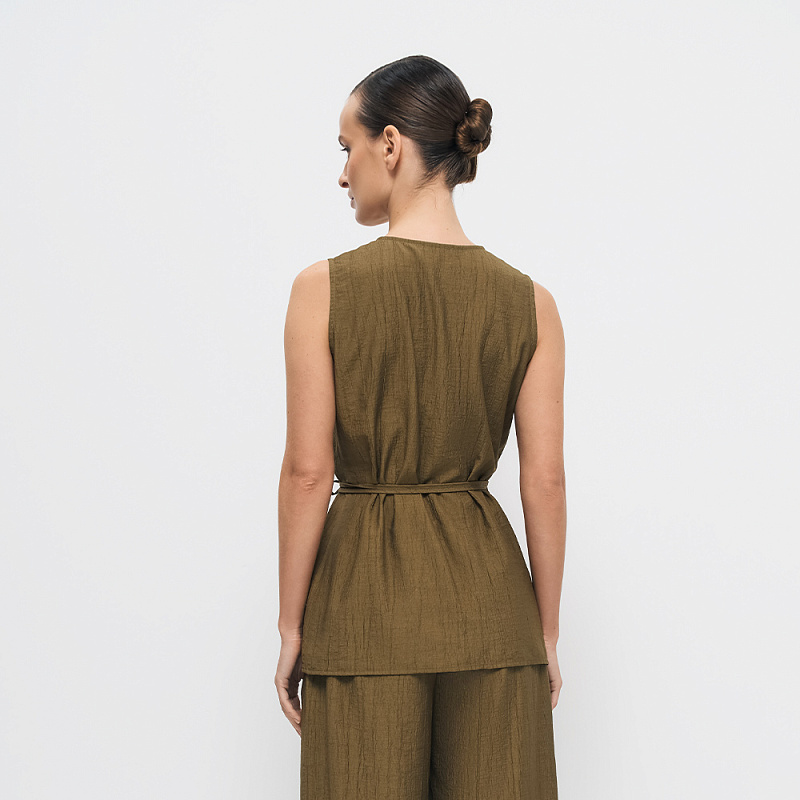 Блуза (топ) В25.Ш46.420 дикий алоэ