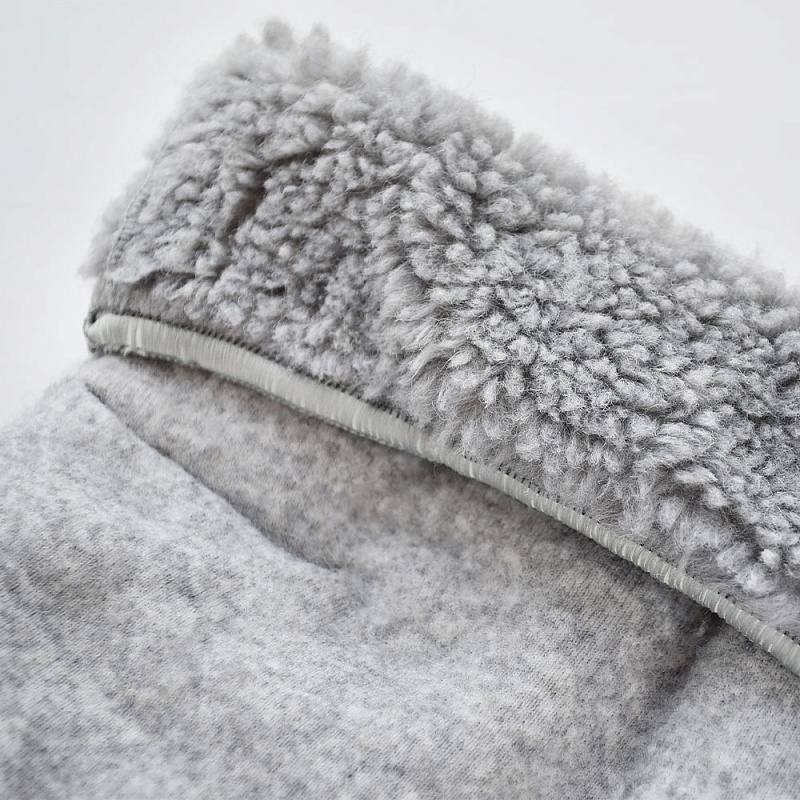 Наколенник согревающий стрейч серый