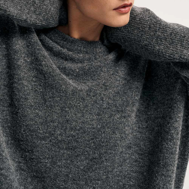 Пуловер О25.Т80.261 полярная ночь