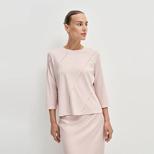 Блуза В26.Ш44.560 оттиск розы