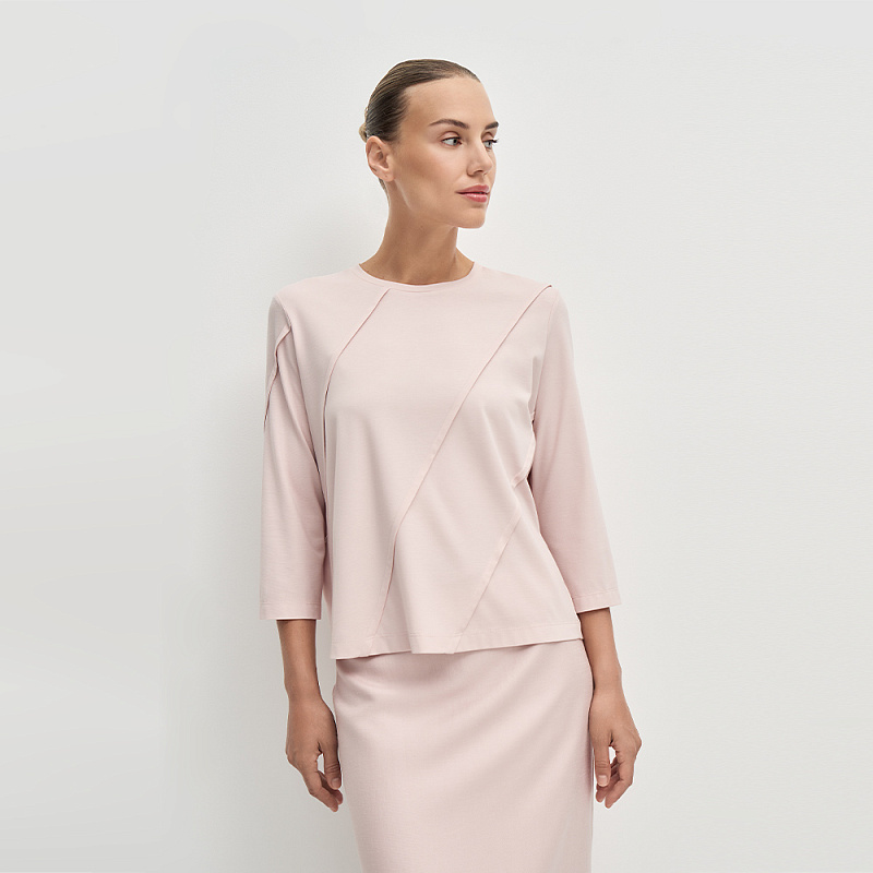 Блуза В26.Ш44.560 оттиск розы