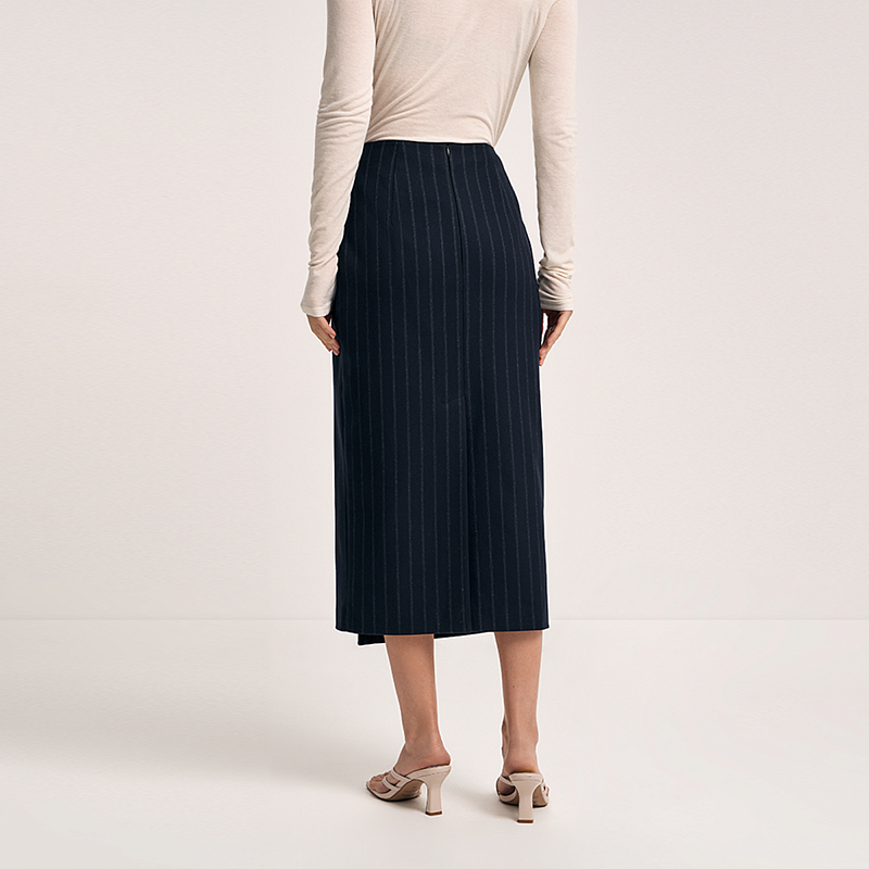 Юбка О25.Ш30.082 сапфирово-синий