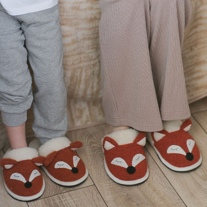 Домашние тапочки Лиса Василиса