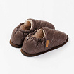 Домашние тапочки Космо коричневый