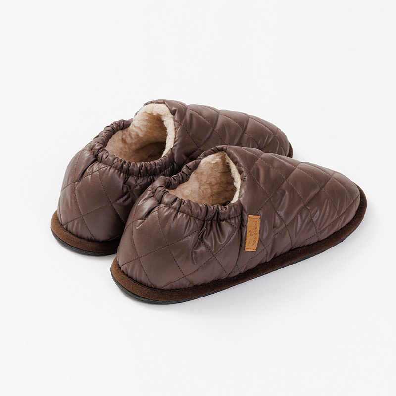 Домашние тапочки Космо коричневый