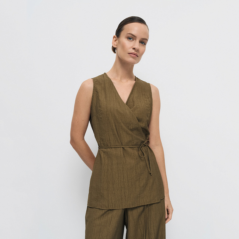 Блуза (топ) В25.Ш46.420 дикий алоэ