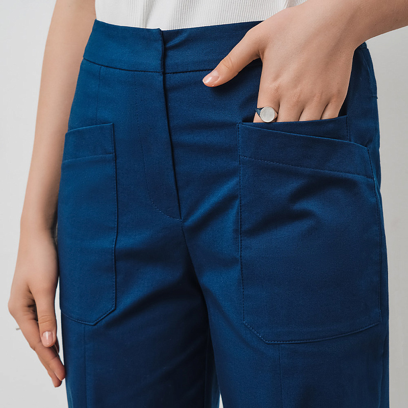 Брюки О24.Ш21.212 полночный индиго