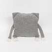 Подушка Котик серый