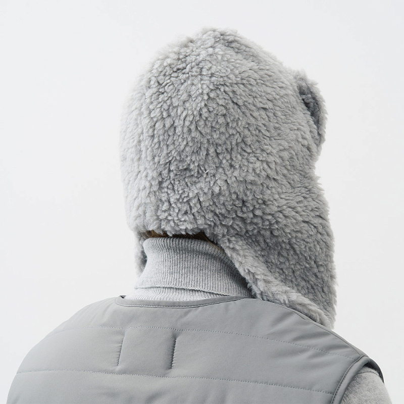 Шапка Жаклин серый