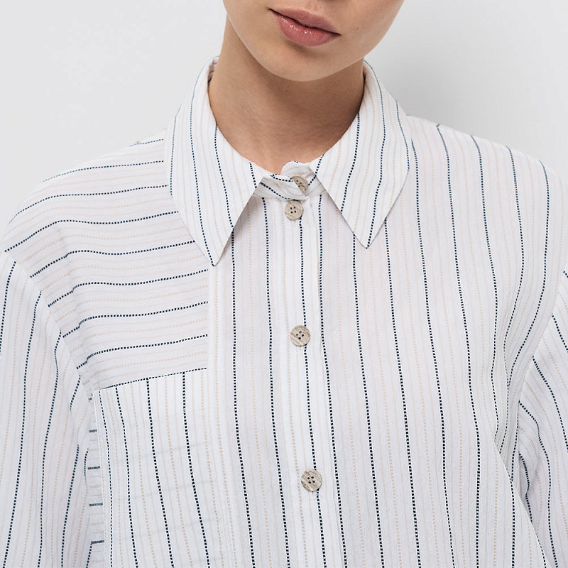 Блуза В25.Ш42.437 белая амбра