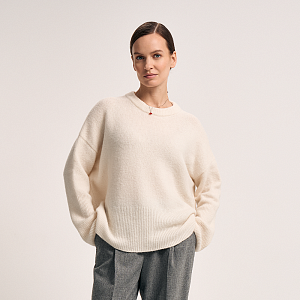 Пуловер О25.Т80.261/1 полярная луна