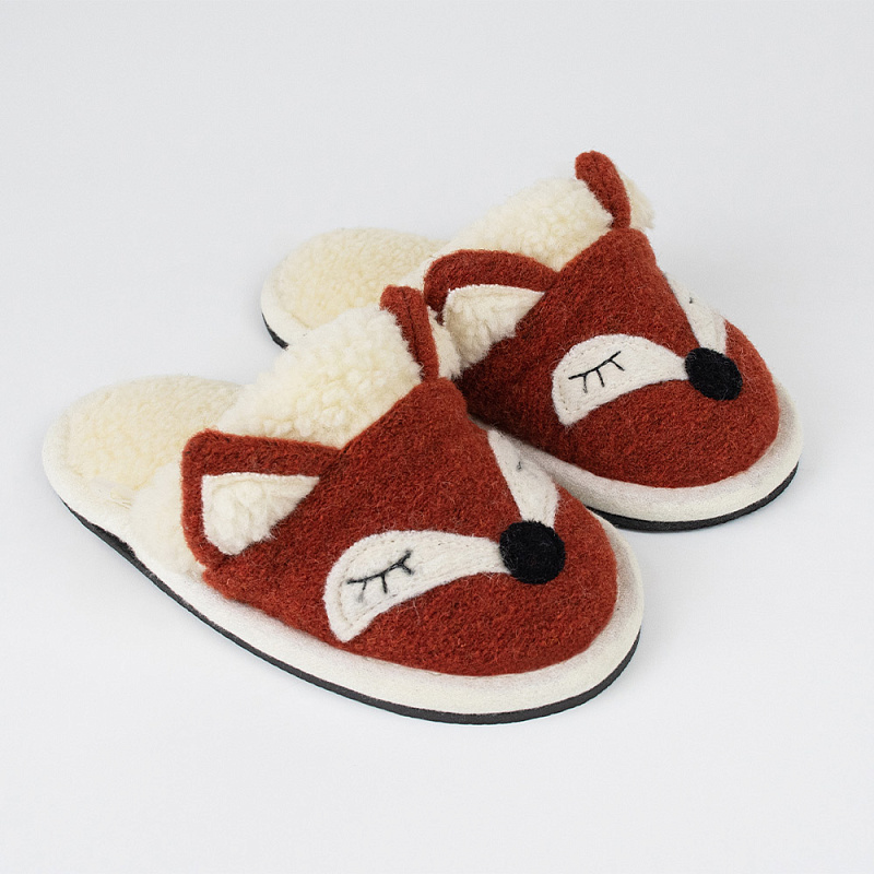 Домашние тапочки Лисёнок