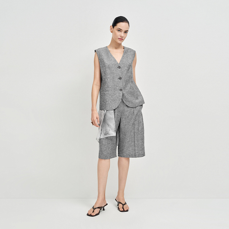 Жилет В26.Ш01.039 мраморная пыль