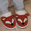 Домашние тапочки Лисёнок