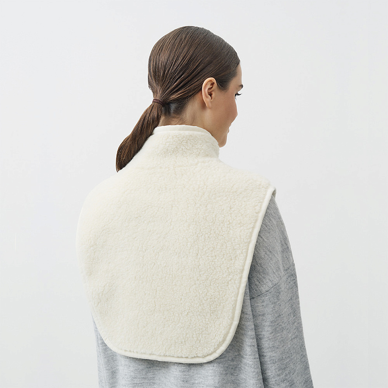 Повязка (воротник меховой) Лила белый