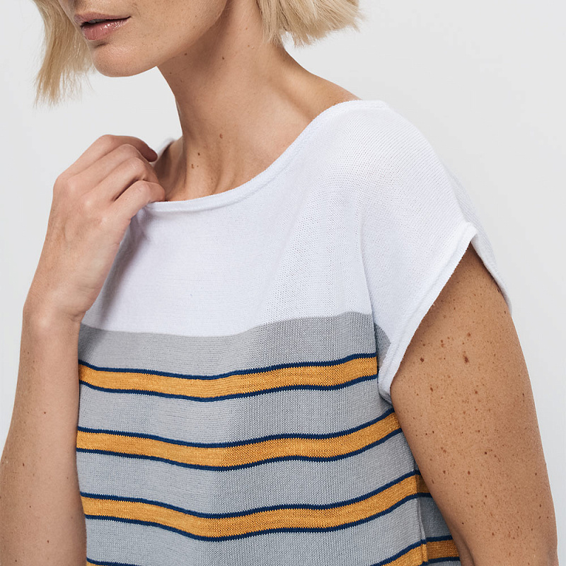 Жилет (топ) В25.Т85.027 апельсиновый моти