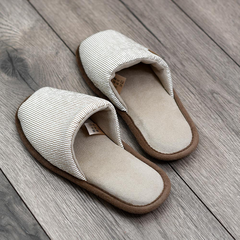 Домашние тапочки Примавера полоска