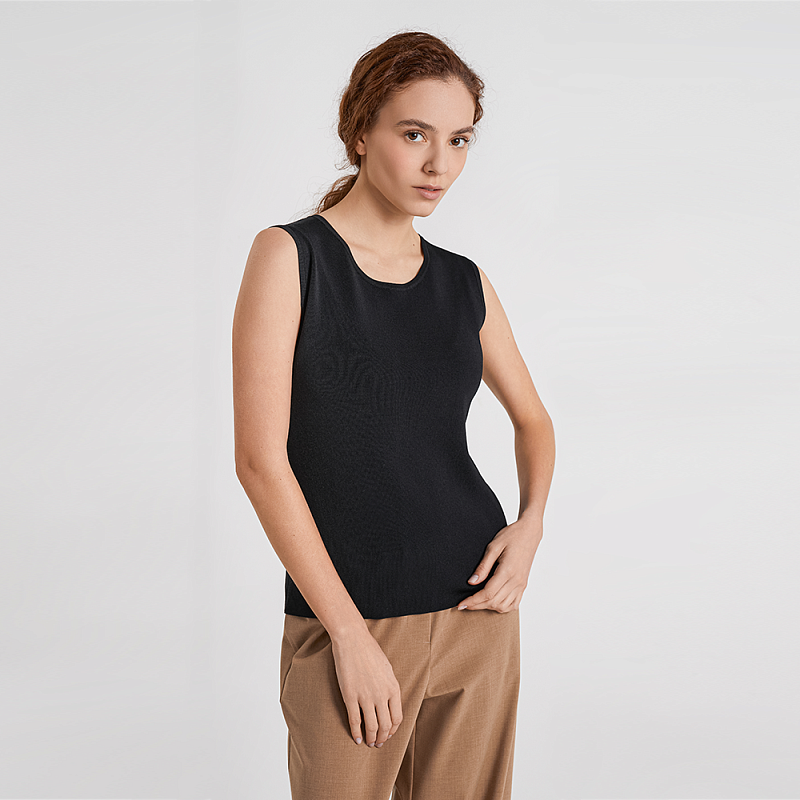 Жилет (топ) В25.ТИ85.002/2 чёрный никель