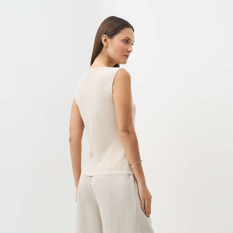 Жилет (топ) В24.ТИ85.002/1 карамельный крем