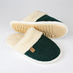 Домашние тапочки Хвоя зелёный