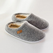 Домашние тапочки Горизонт серый