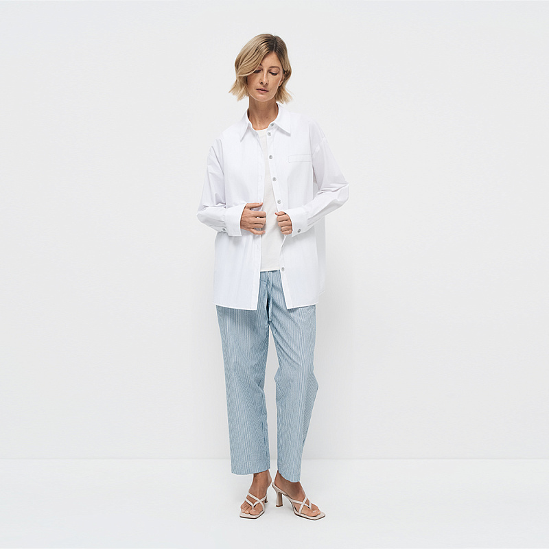 Блуза В25.Ш42.453 хлопковый цветок