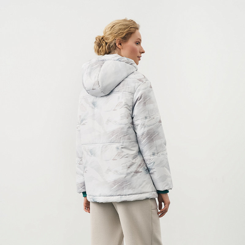 Куртка WО24.Ш94.127 белый шепот