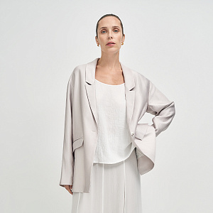 Жакет В26.Ш02.063 платиновый 