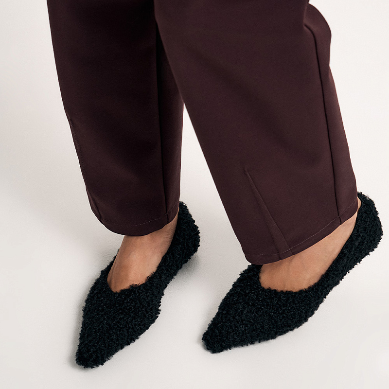 Брюки О25.Ш21.261 бордовый кармин