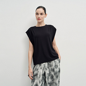 Блуза В26.Ш44.521/1 угольный штрих