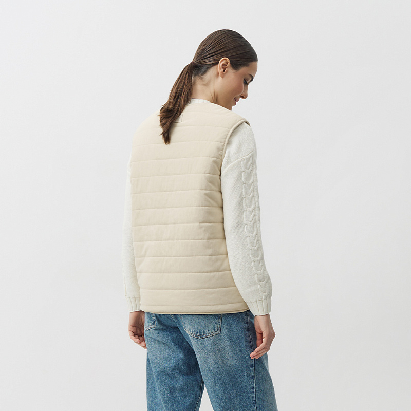 Жилет Гендри молочный М