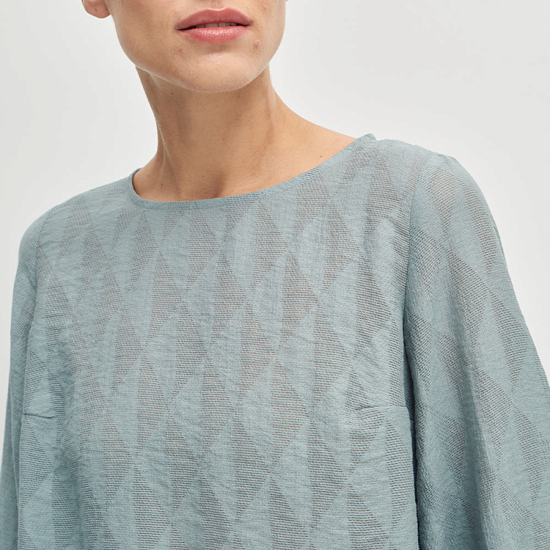 Блуза LIM.Ш41.357 небесная рябь