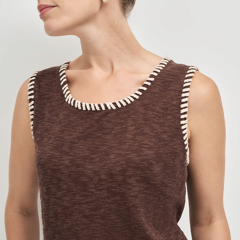 Жилет (топ) B26.ТИ85.269 тёплый кедр