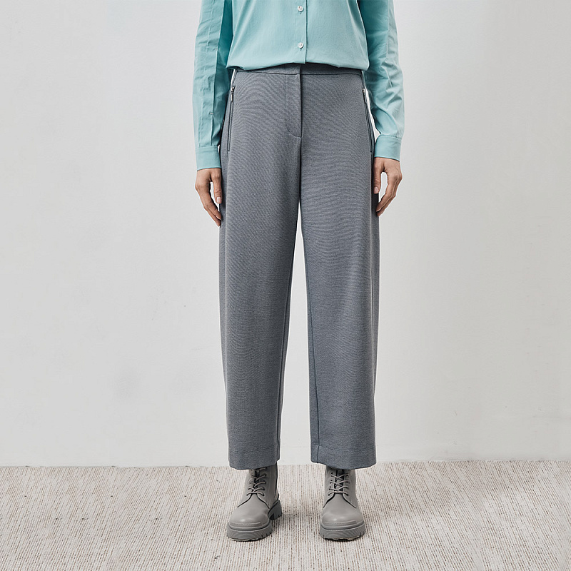 Брюки BAS.Ш24.213 серый меланж