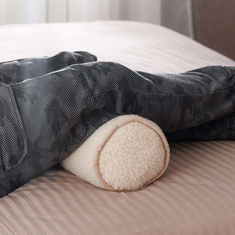 Подушка (Валик круглый) бежевый