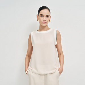 Жилет (топ) B26.ТИ85.271 сливочный этюд